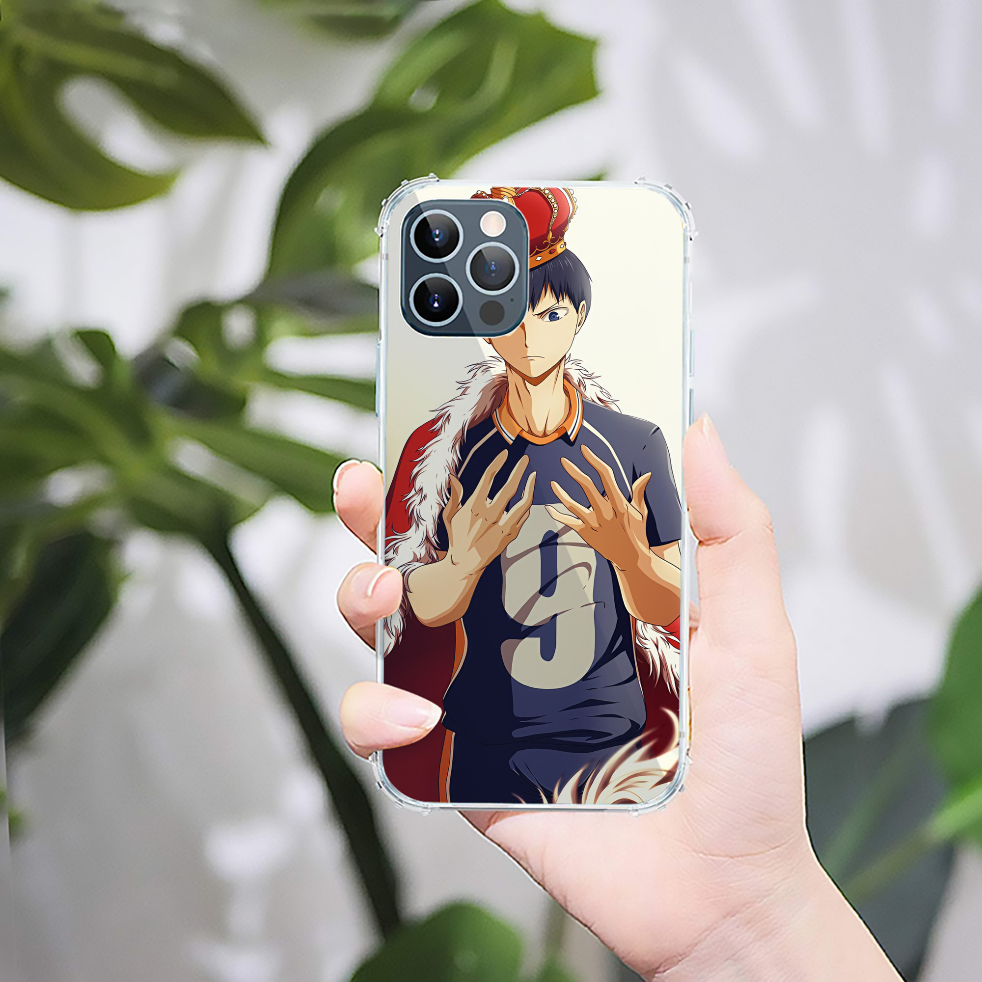 （画像用） ハイキュー!! Haikyu!! 【iPhone 12シリーズ対応】透明スマホケース（クリアソフトケース）